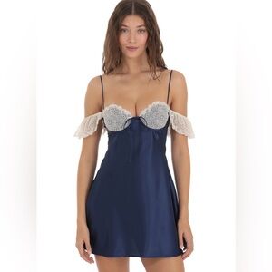 Lucy in the Sky Off Shoulder Dress